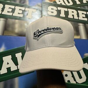 Levelwear White Baseball Cap